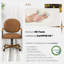 Fauteuil rembourré brun clair Cannath Kelath-1970217564