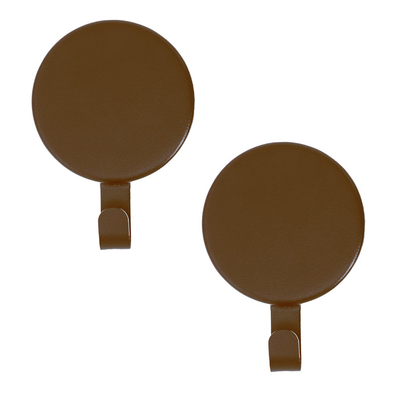 Attract Magnetic Hanger,  Extended Hook Design, 2-Pack, Textured Gold