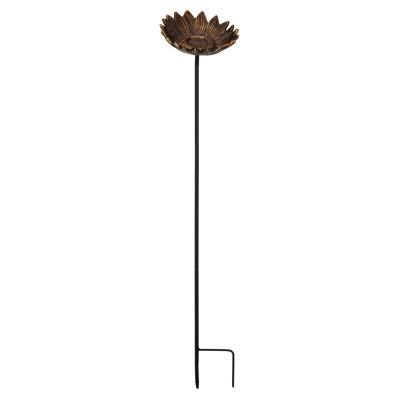 Piquet de jardin en fonte - tournesol