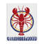  Art mural sur toile «Kitchy Coastal Lobster» par Yvette St. Amant-2001046225
