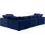 Canapé modulaire rembourré 4 pièces Hinrich-98917407