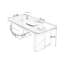 Bureaux rectangulaires en bois manufacturé noyer-1240421955-1240421953