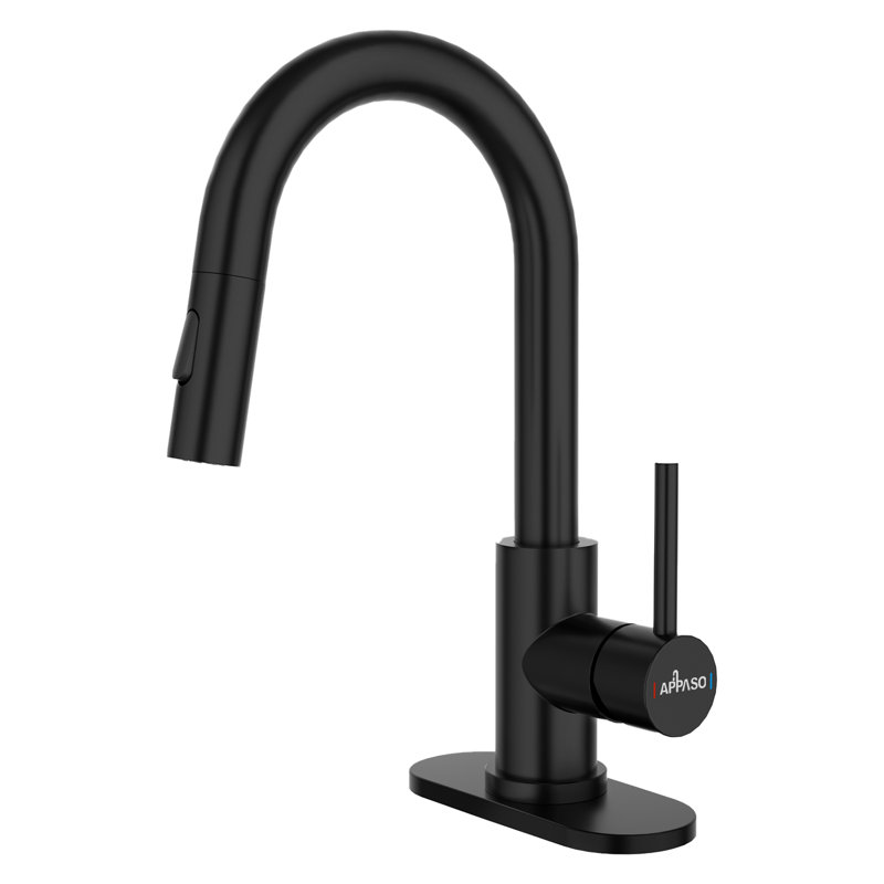 APPASO Kitchen Faucet, Matte Black