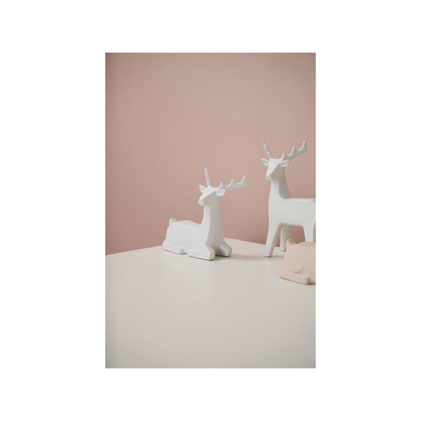 Minimal Deer Figurine 7"x 2.75"x 7.25"