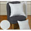 Cleo Cushion Cover – 45x45cm & 56x56cm Decorative Pillow Case with Zipper – Available in Black, Silver, White-39638135-39587251