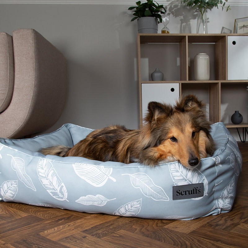 Floral Polyester Pet Bed