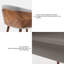 Chaise rembourrée Enrico-320317623