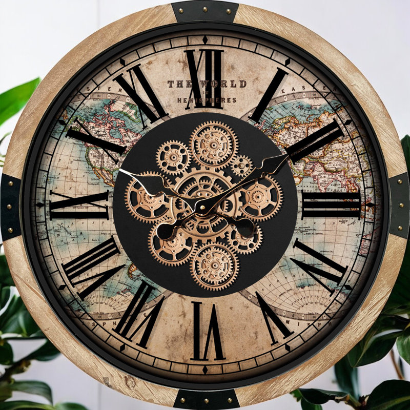 Metal Wall Clock