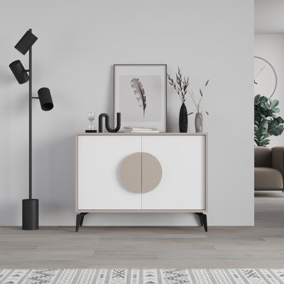 Kaira 2-Door Cabinet Stylish Storage Solution for Modern Living Spaces