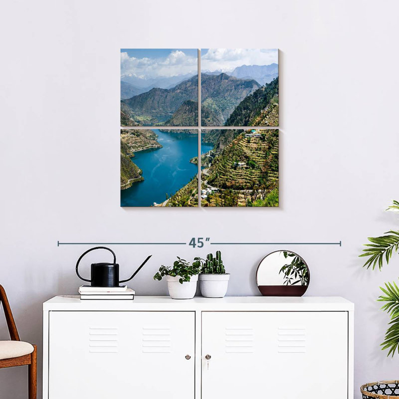 Alvord, Himalaya, lac Tehri, H 26 po x l 26 po