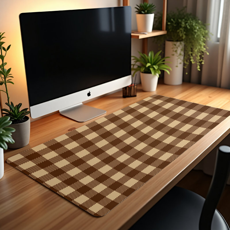 Polyester Desk Pad, 14.4x12.1