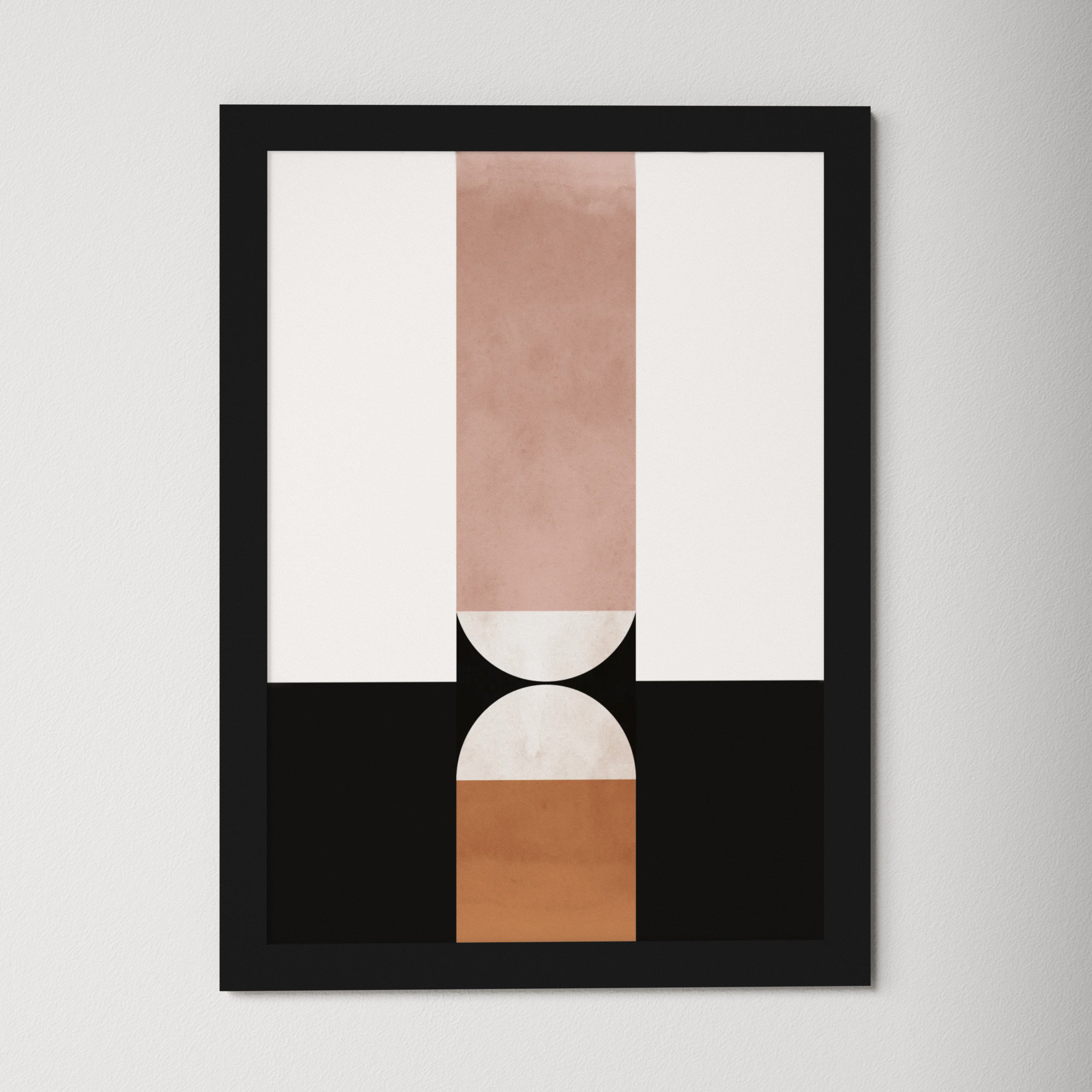 Venice 2 by Alexander Ginzburg, Black, 15.25" H x 11.25" W x 0.88" D