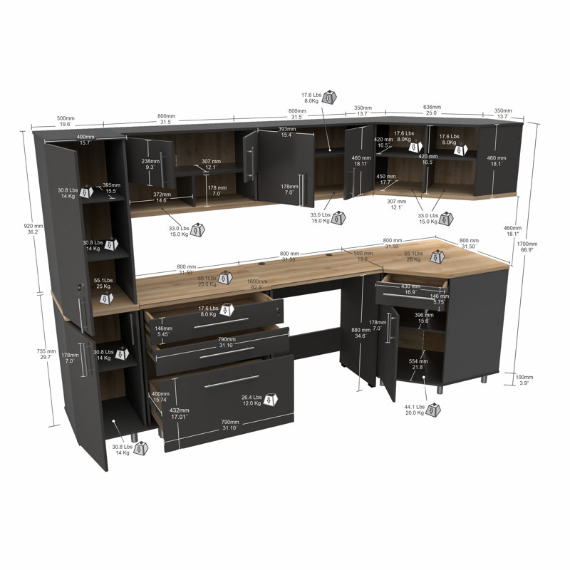 Brekkin 7 Piece Storage System