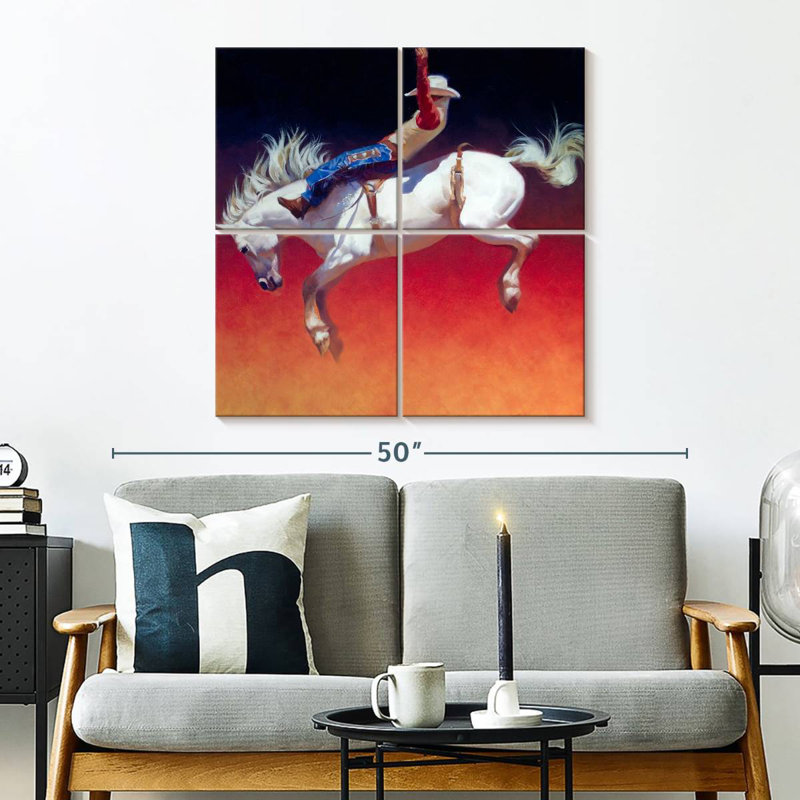 Mehar Rodeo Fireworks, H 32 po x l 32 po