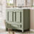 30" Solid Wood Frame Freestanding Bathroom Vanity with Sink, Door Organizer-1532492793-1533454940