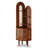 Tan Solid Wood Corner cabinet