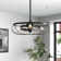 Anjolina 24" 3-Light Fandelier in Oil Rubbed Bronze with Remote Control