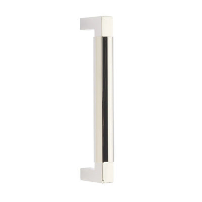 Poignée de porte de douche en verre lisse 8 po Emtek Hercules