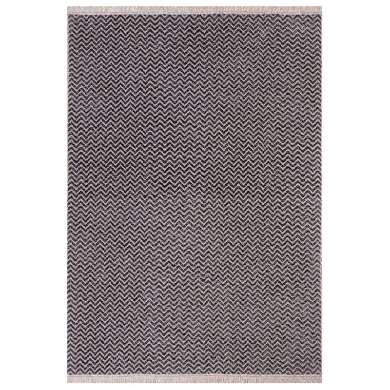 Raynika Chevron Machine Made Indoor / Outdoor Area Rug, Rectangle 60 x 100cm