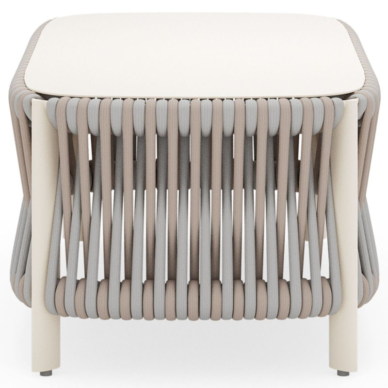 Eve Outdoor Side Table, Graphite