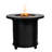40000Btu Propane Fire Pit Table Outdoor, 30Inch With Lava Rocks Pit, 40000Btu, Stainless Steel