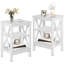 Lit double tapissier double avec 2 tables de chevet - Ensemble de chambre à coucher moderne-1152757739