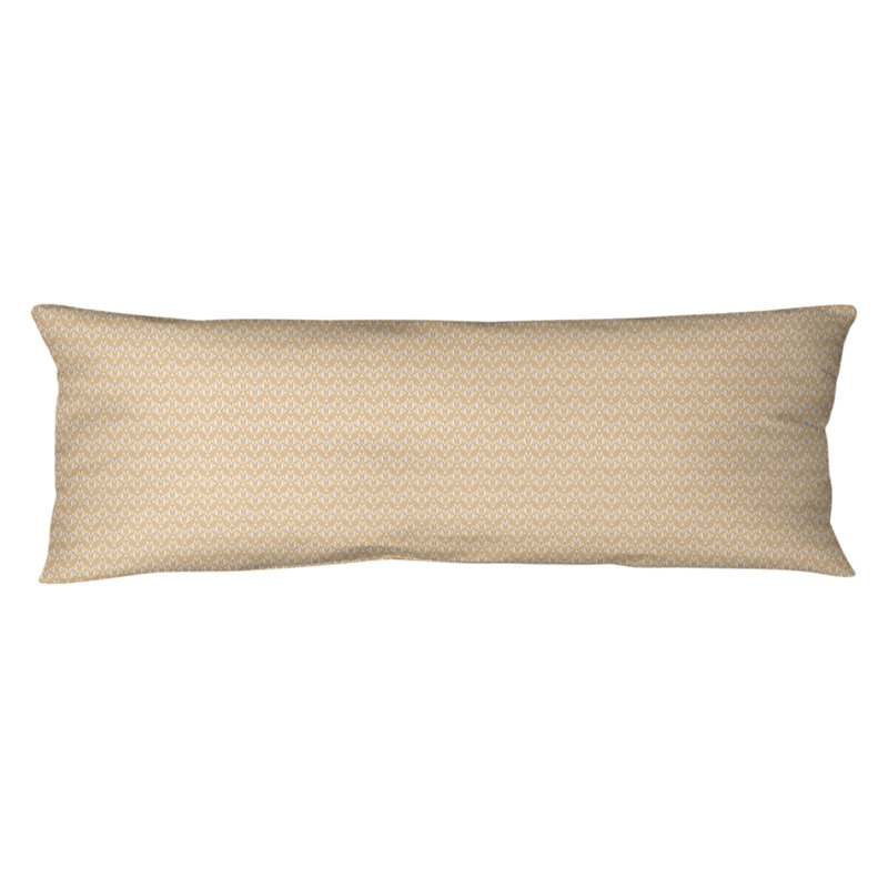 Katelyn Elizabeth Toile Reversible Throw Pillow, 20 x 54, Poly Fill