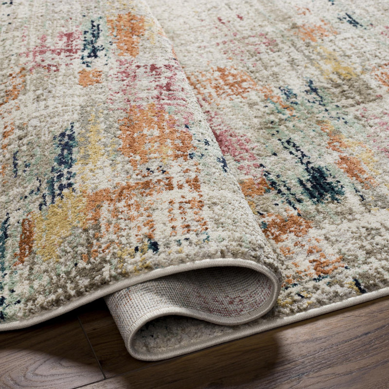 Diorio Abstract Indoor Rug, Rectangle 2' x 3'