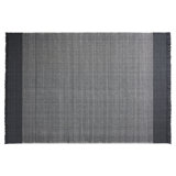 Headwind Striped Area Rug in Charcoal