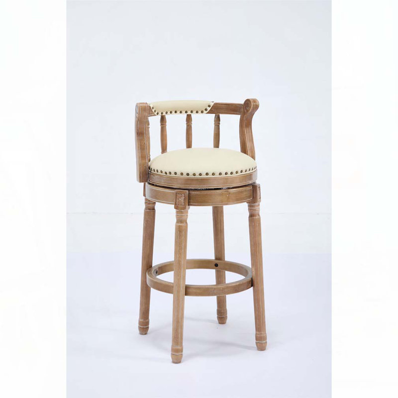 Tabourets de bar en bois