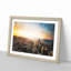 High over the Chicago Skyline - Picture Frame Painting Print-56712236-56712237