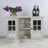Storage Cabinet with 3 Mirrored Acrylic Doors-961739214-961739211