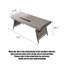 Bureau en bois massif clair et luxueux-394331580