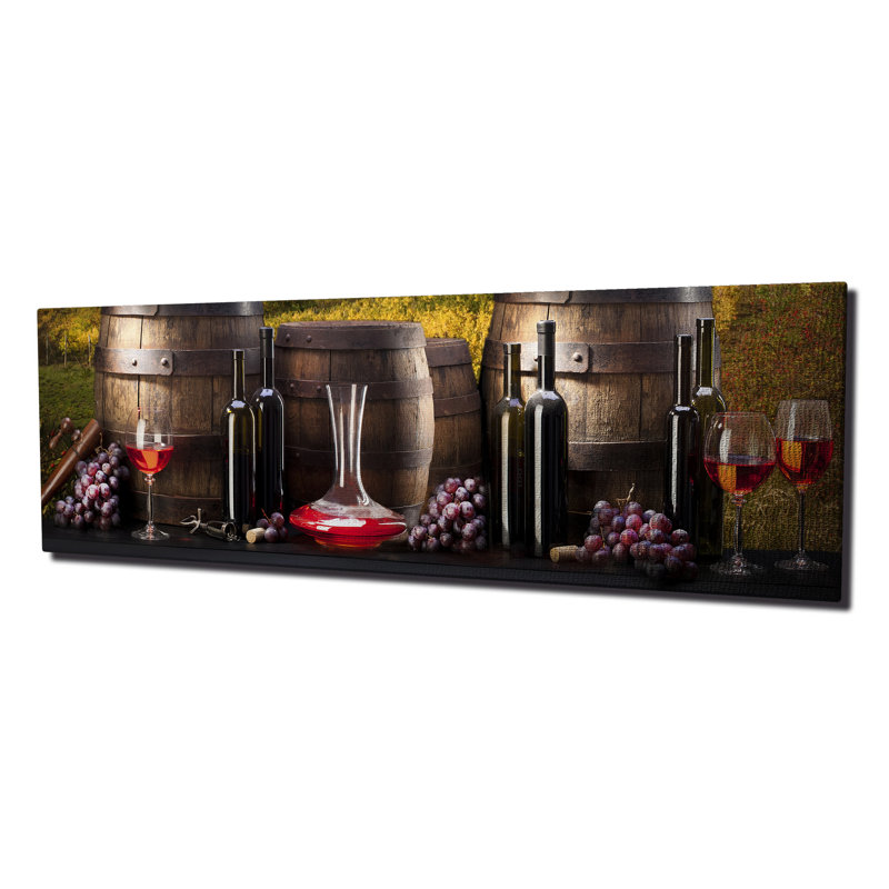 Superbe peinture sur toile décorative, 11,8 po x 31,5 po | 100% toile avec cadre 100% bois (épaisseur: 1,2 po) | Parfait pour le décor du salon et de la chambre à coucher, couleurs vives, durable et facile à accrocher