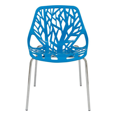Side Chair with Chromed Legs