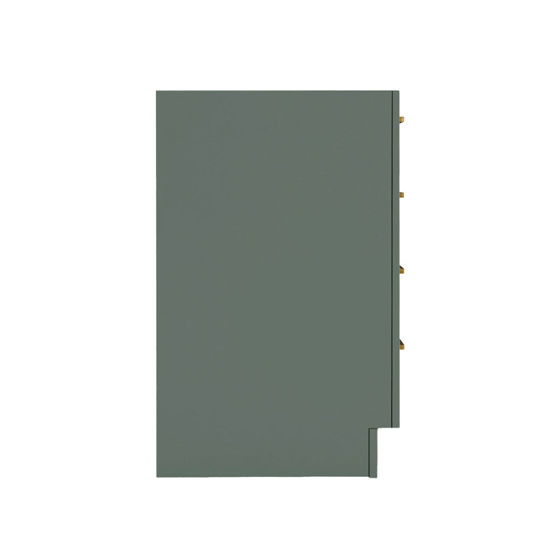 42" Single Bathroom Vanity Base only, Vintage Green