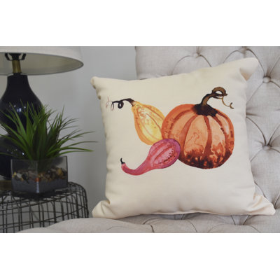 Harvest Reversible Throw Pillow