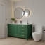Meuble-lavabo autoportant 60 po avec comptoir simple en bois massif 60 po gris-1449750278-1449750281