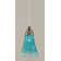 Mini-luminaire suspendu à cordon avec verre