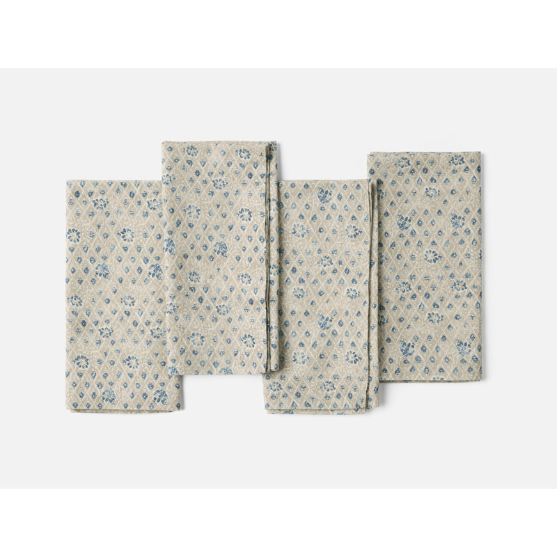 Ensemble de serviettes Coral Bell, Cerulean