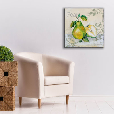  'Tutti Fruiti Pear' by Jean Plout Canvas Wall Art