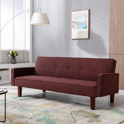 Nathalia 75" Square Arm Sleeper