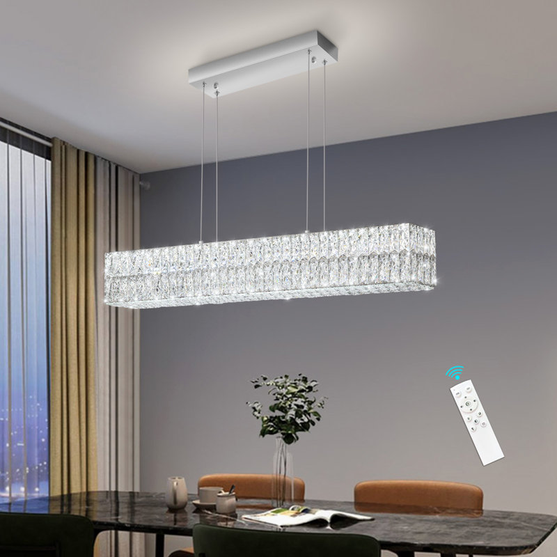 Lustre en cristal Glam, Argent argent