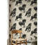 Papier peint décoratif équestre chevaux au galop-715012482
