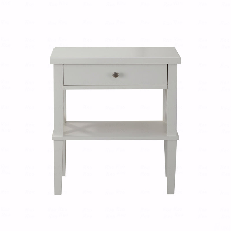 Table de chevet In White