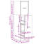 Apothecary Cabinet Storage Cabinet Apothecary Cupboard Engineered Wood-1882338527-1882338522