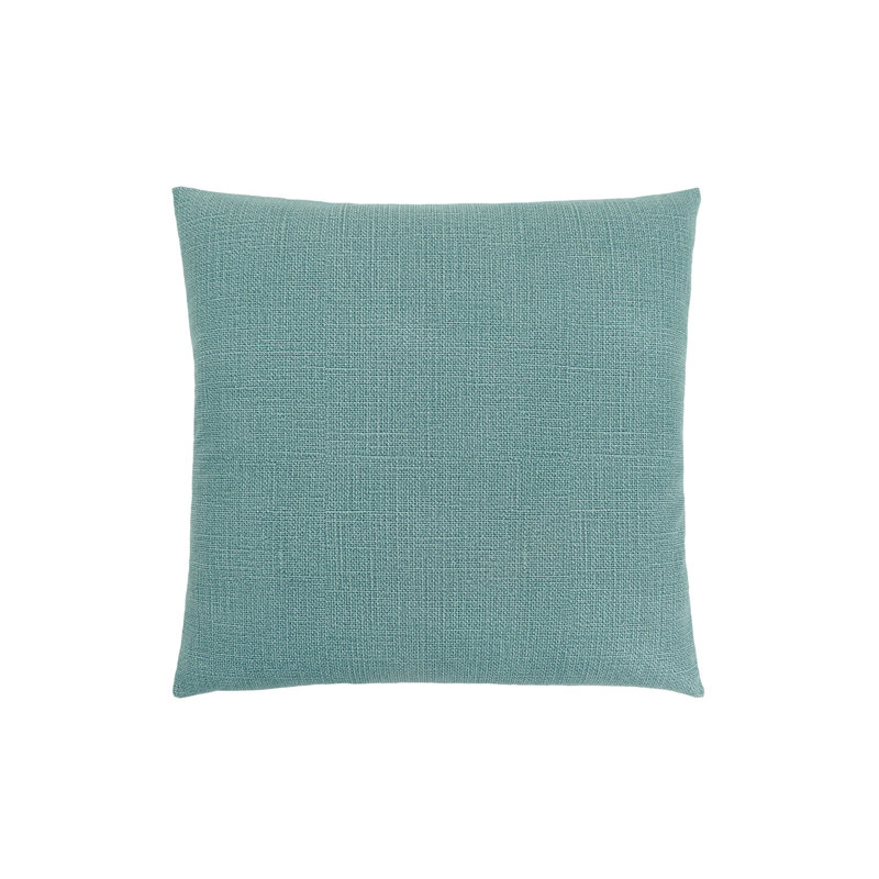 Patterned Solid Colour Throw Pillow, Light Green