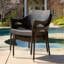 Chaise d'extérieur en résine