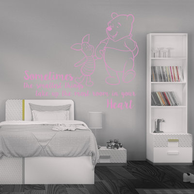 Décalcomanie murale winnie classic the pooh chambres