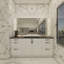 Poignée d'armoire Gamma Series 7-1 / 2 po (192 mm) bronze huilé moderne (paquet de 5)-123223837-123223840